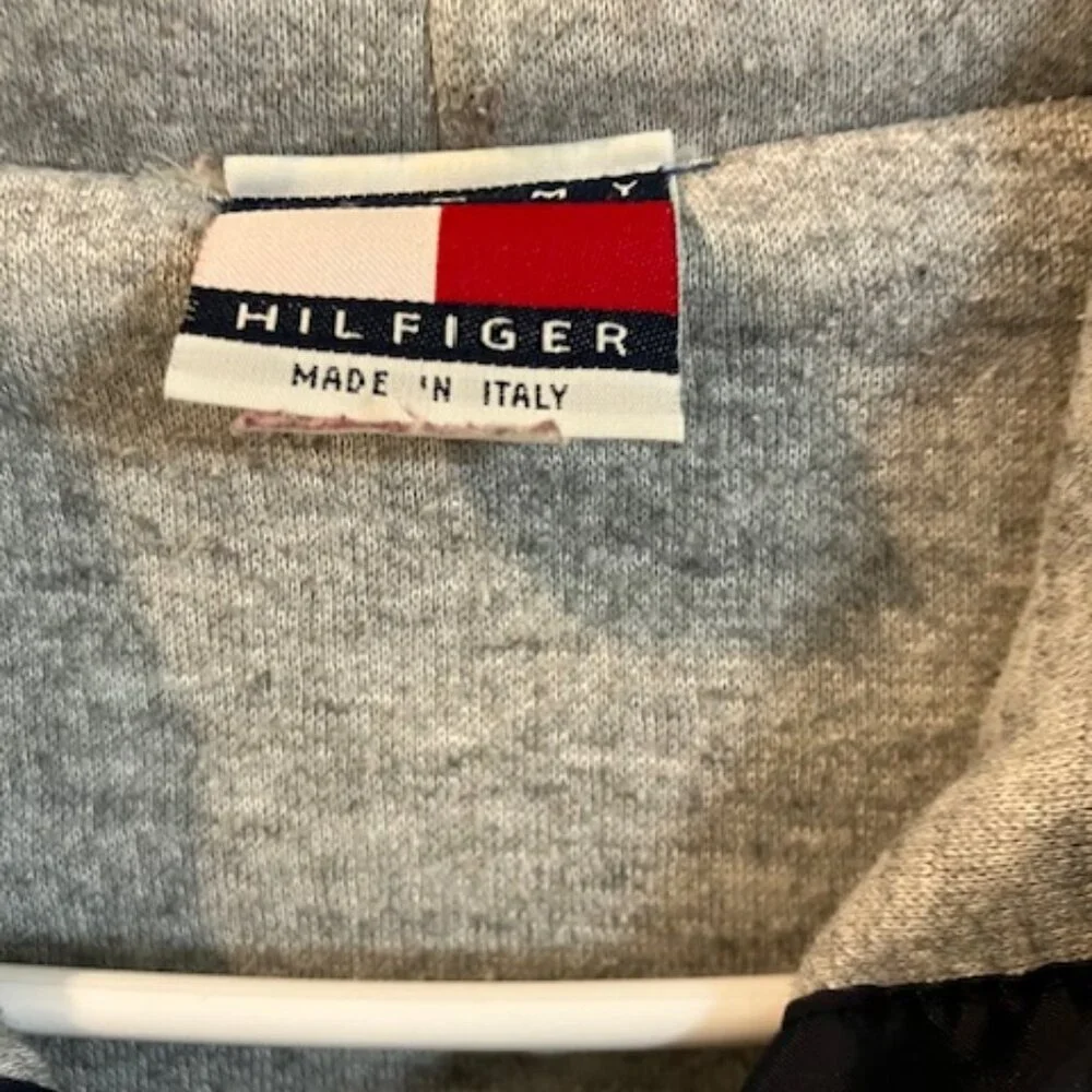 Vintage Tommy Hilfilger‎ Hooded Jacket Size Large